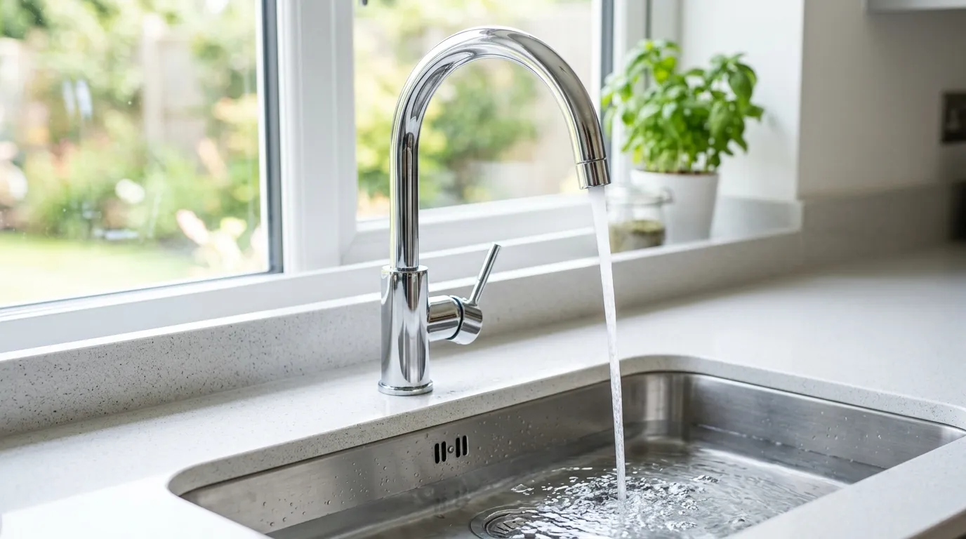 Local Plumbing Master Pros same day plumber fixing a faucet in Blue Diamond, NV
